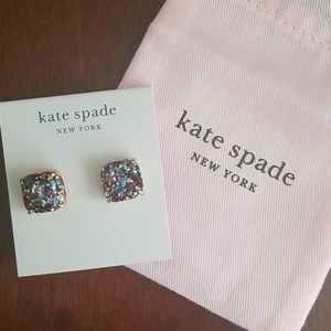 Kate Spade multiglitter studs